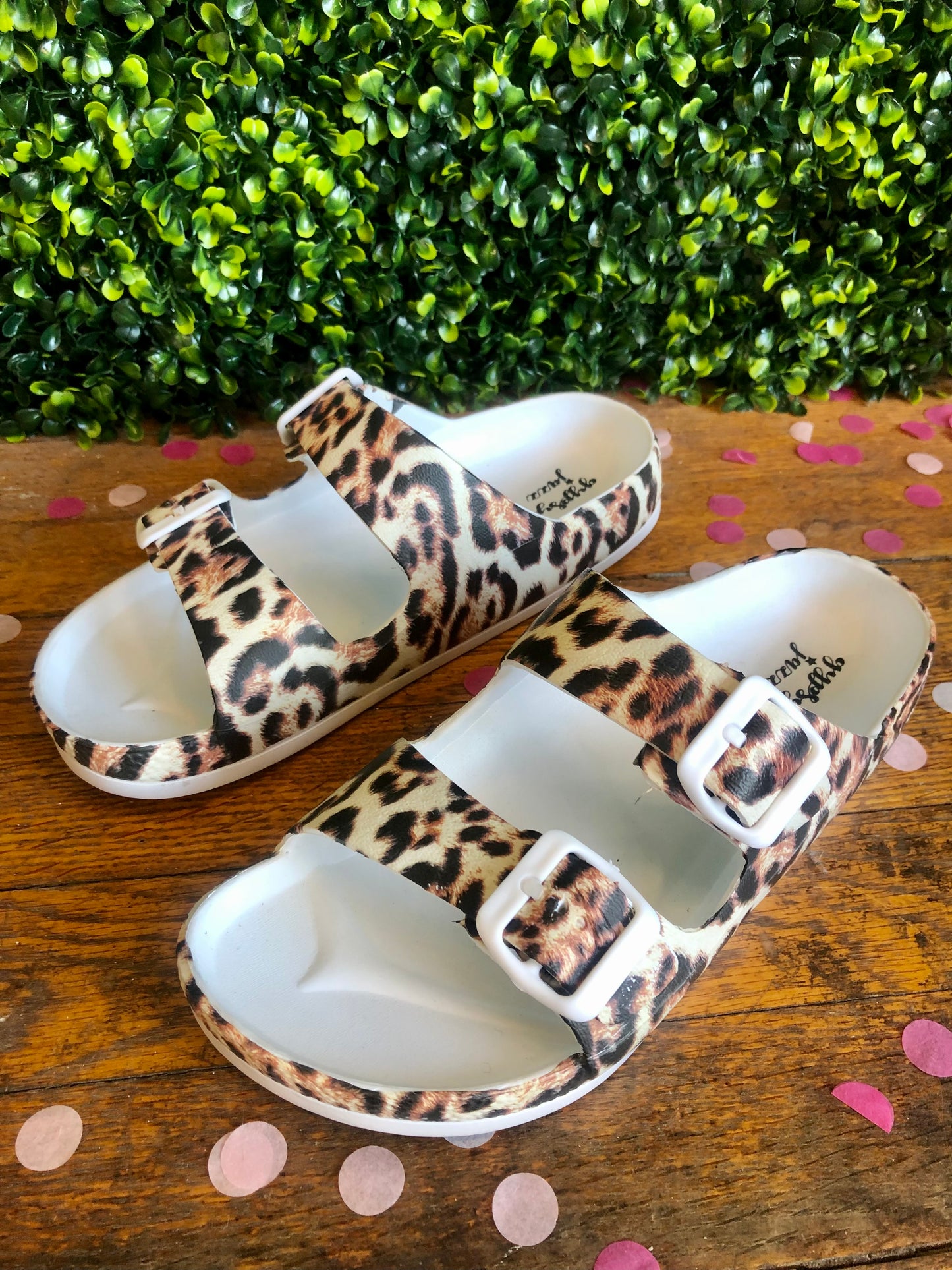FINAL SALE - Gypsy Jazz Mama Mia Sandal - Tan Leopard