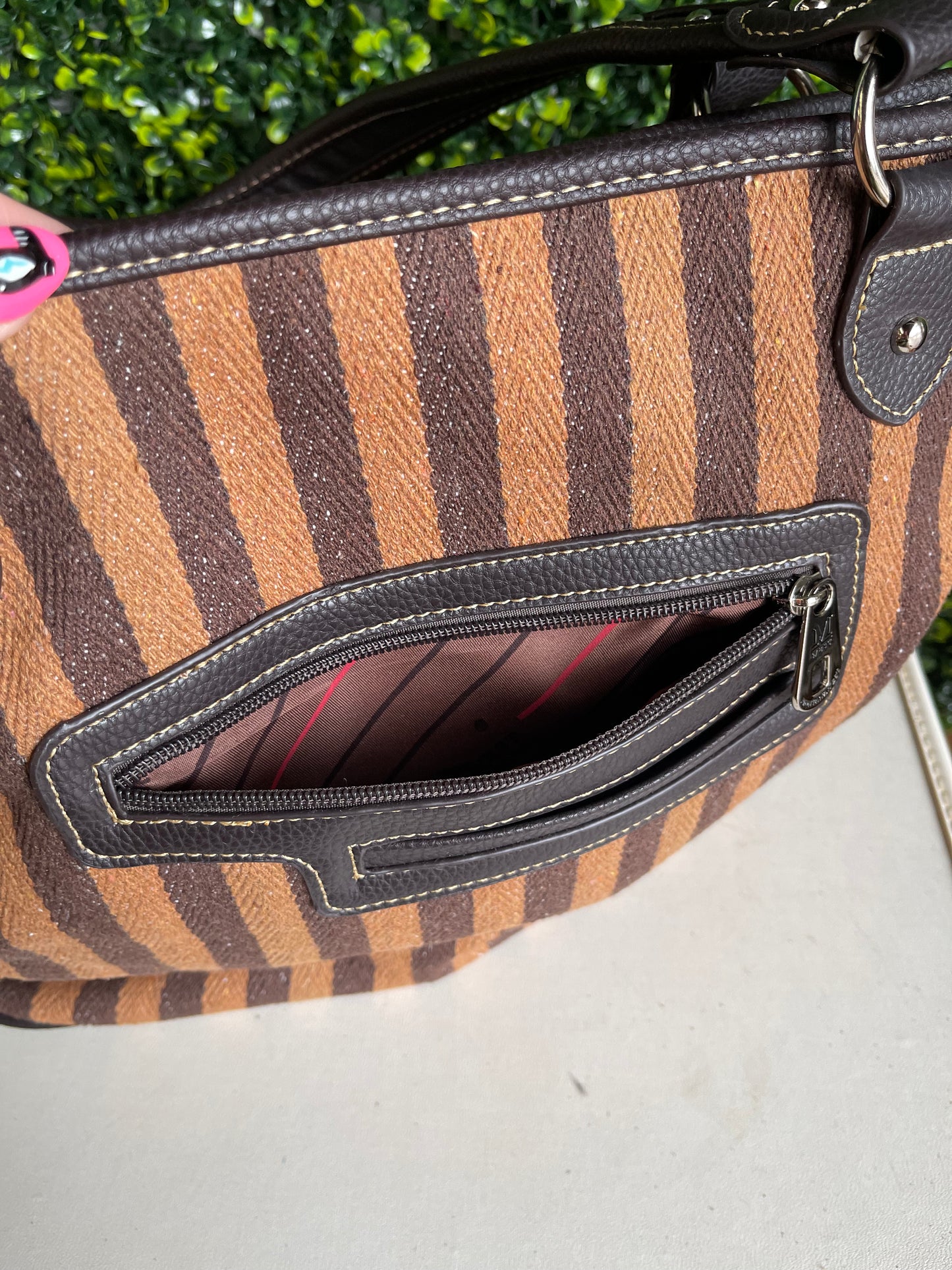 Montana West Aztec Canvas Tote Bag