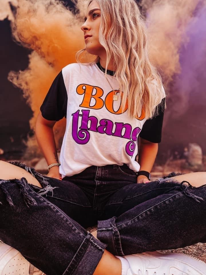 FINAL SALE - Boo Thang Halloween Tee