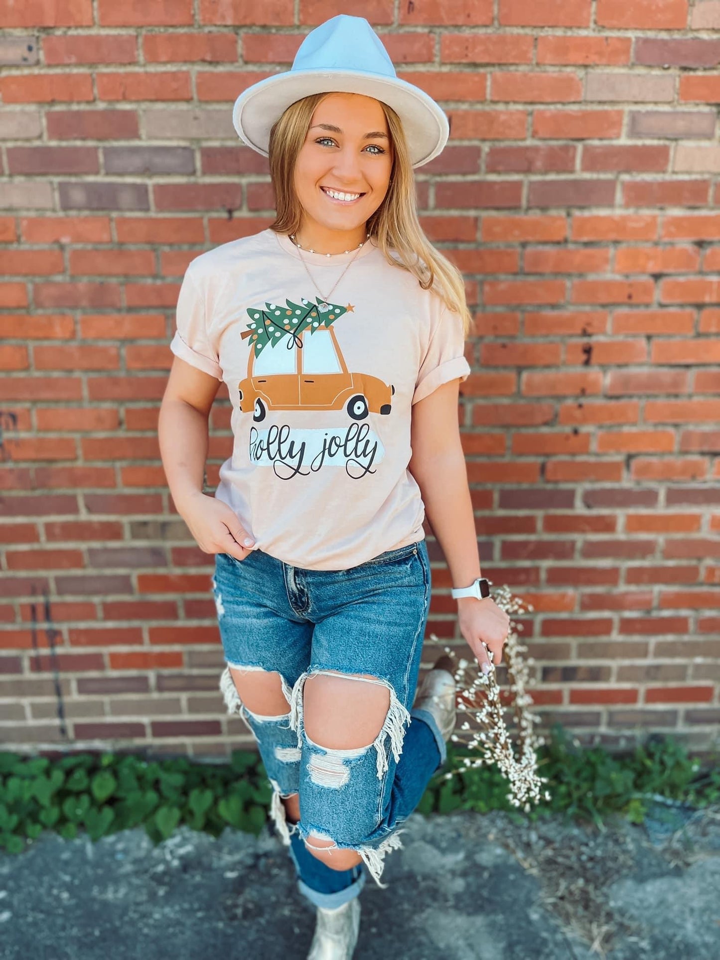 The Holly Jolly Christmas Bug Tee