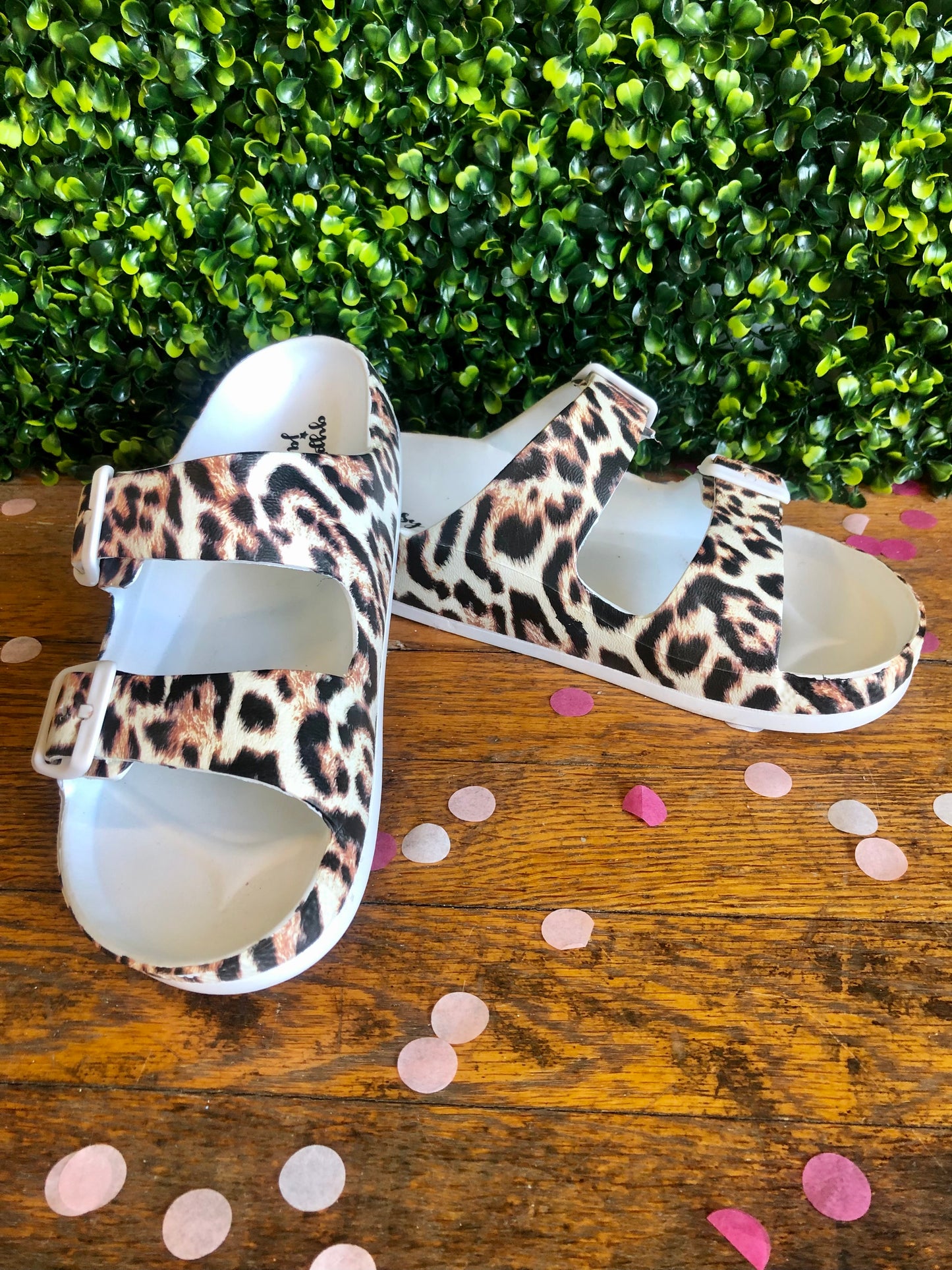 FINAL SALE - Gypsy Jazz Mama Mia Sandal - Tan Leopard