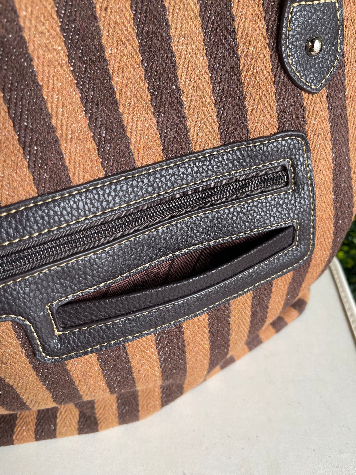 Montana West Aztec Canvas Tote Bag