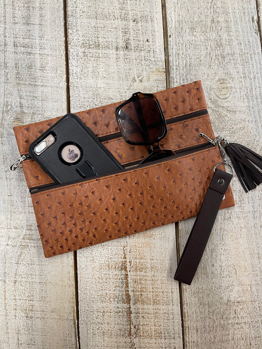 Saddle Up Double Zipper Bag