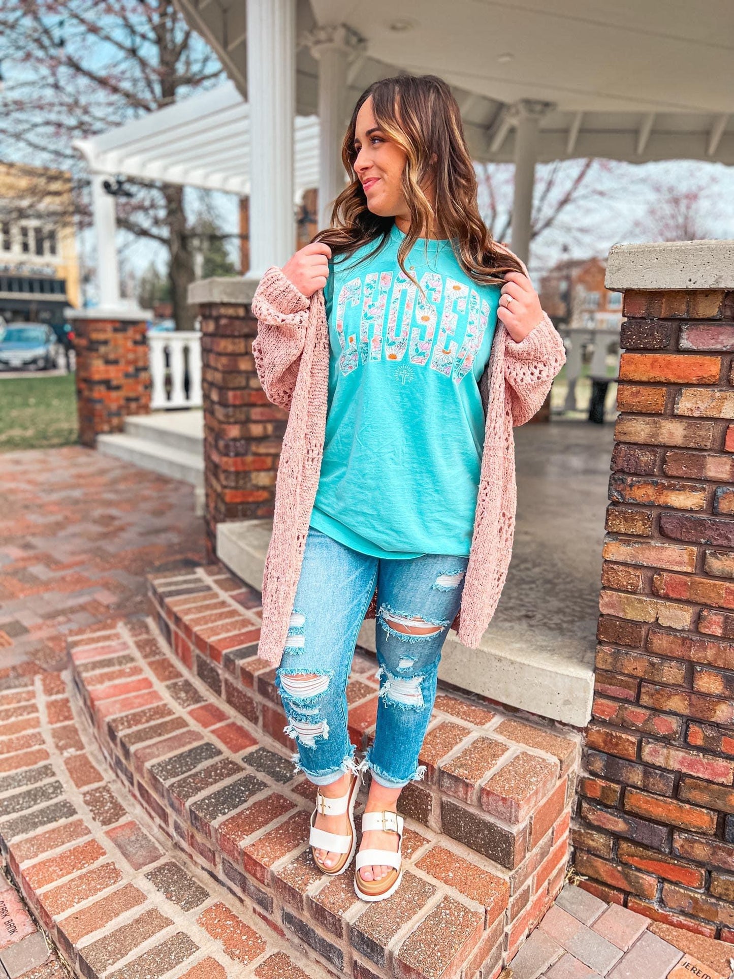 The Chosen Floral Tee