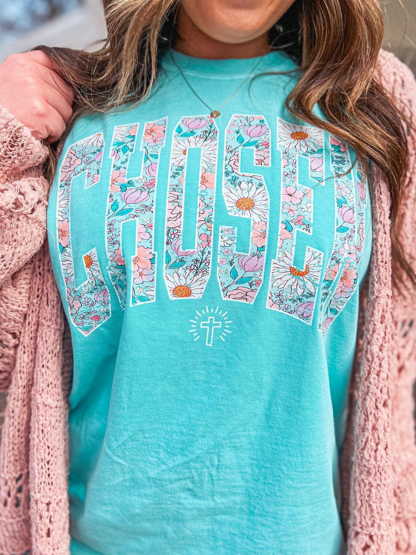 The Chosen Floral Tee
