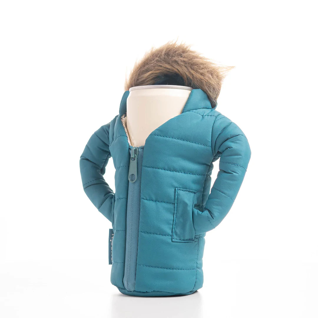 Puffin Can & Bottle Cooler Parka - TEAL